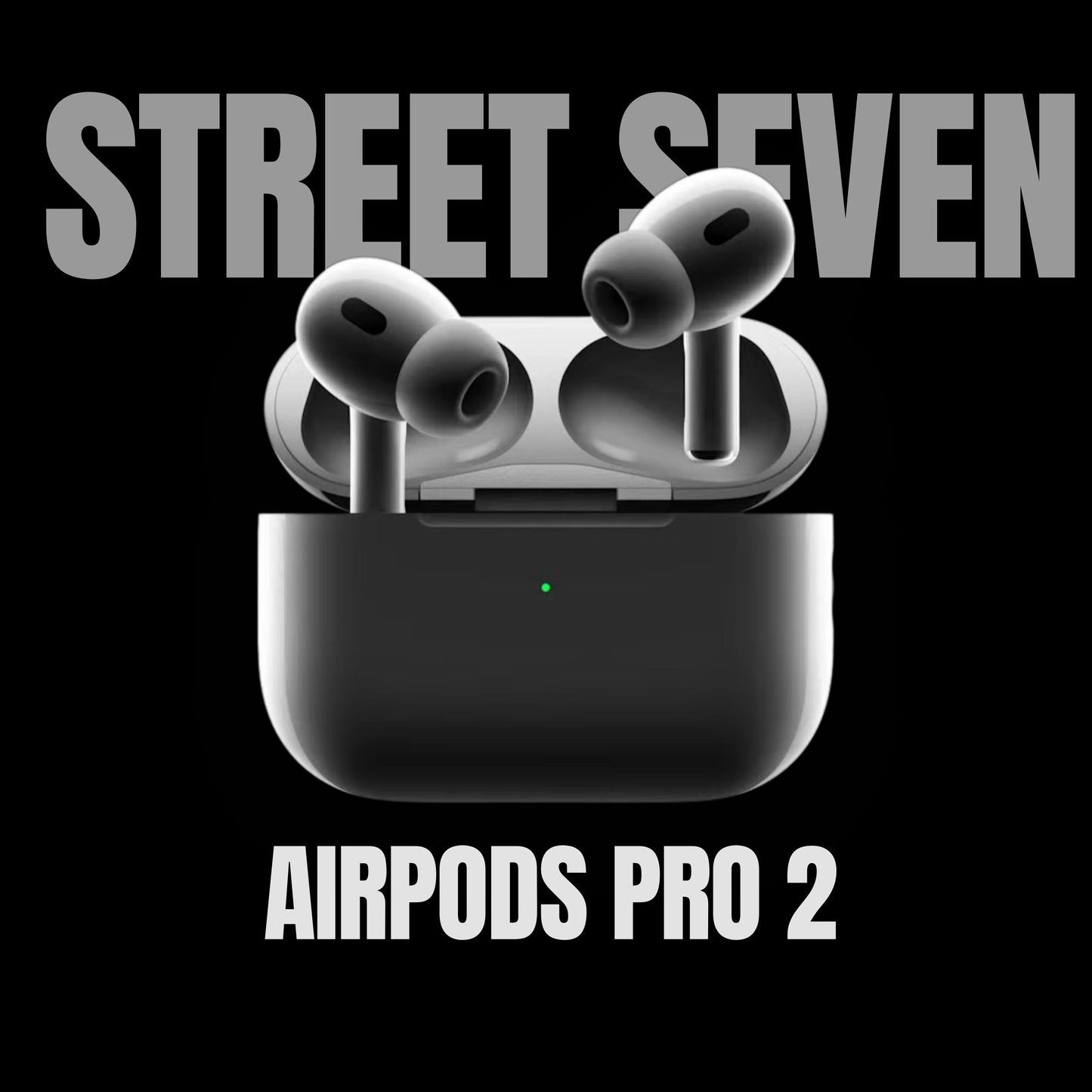 Airpods Pro 2 with 100% ANC working + Spatial Audio + GPS Tracking (Find My Device) High Bass 11mm Sound Drivers