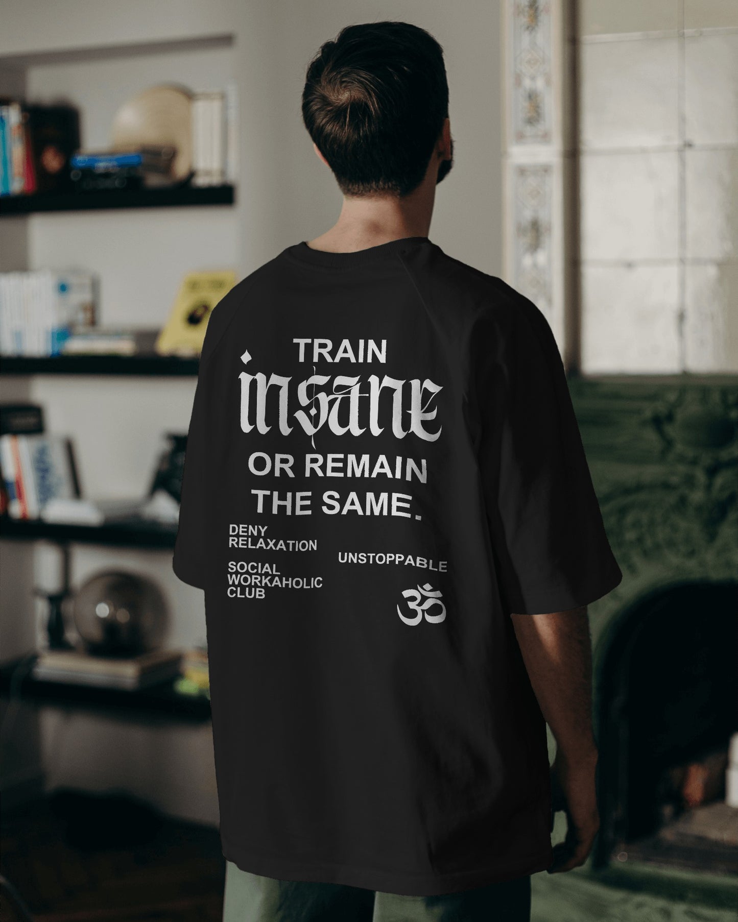 Train Insane Oversized Heavyweight Tshirt