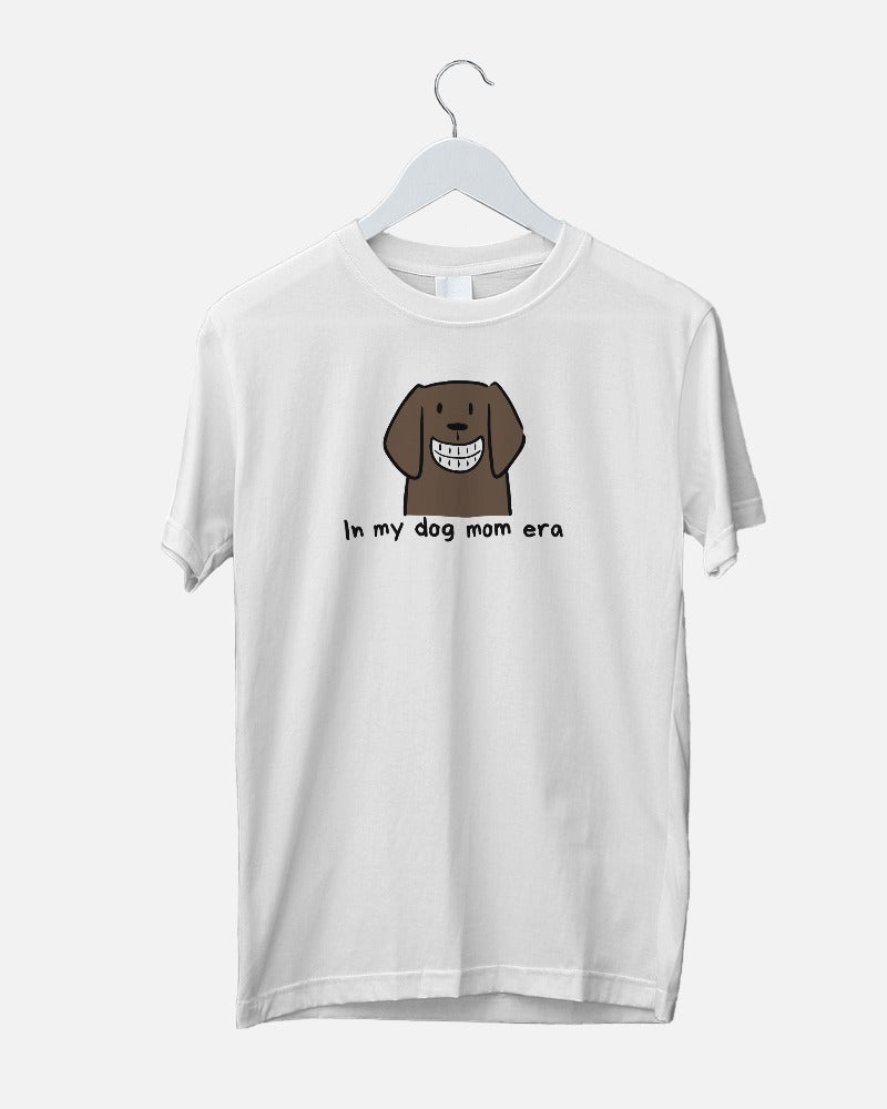 "Dog Mom" Round Neck Tshirt