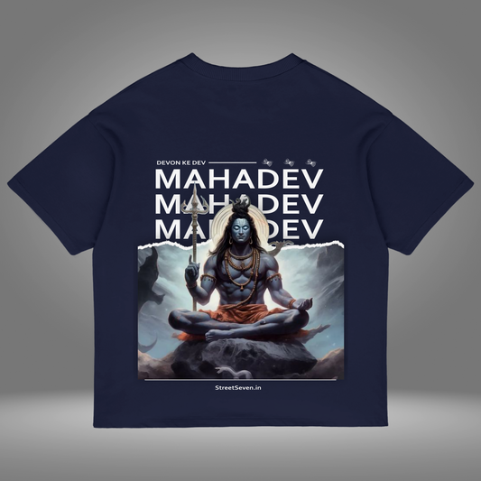 MAHADEV HEAVYWEIGHT OVERSIZED TSHIRT