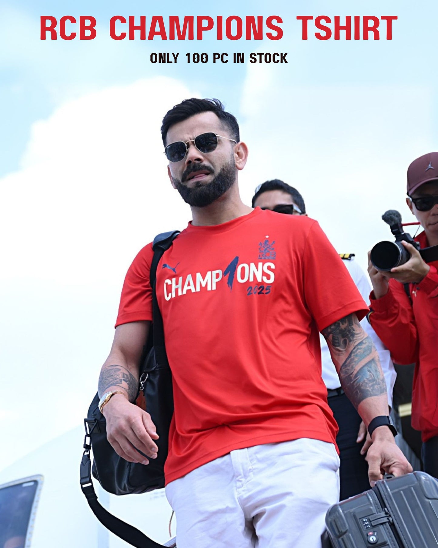 RCB CHAMPIONS TSHIRT 2025 - STREET SEVEN