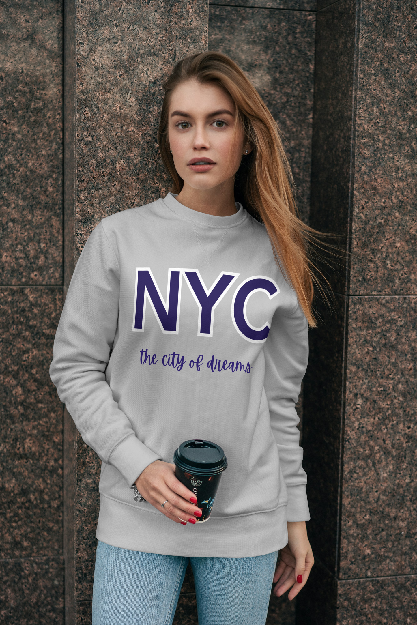 NYC SWEATSHIRT - THE REBEL KID SWEATSHIRT