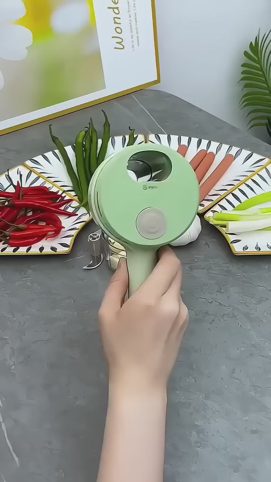 4-in-1 Portable Electric Vegetable Cutter | Street Seven Original